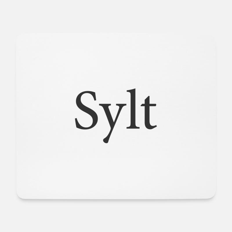 Sylt - Mouse Pad (horizontal) - white