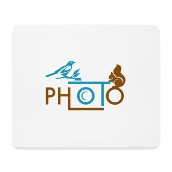 Naturalistisches Foto - Mousepad (Querformat) - Weiß - Vorne