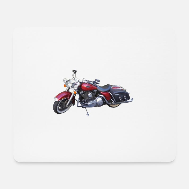 motorcycle - Mouse Pad (horizontal) - white