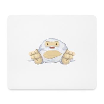 Yeti - Mousepad (Querformat) - Weiß - Vorne