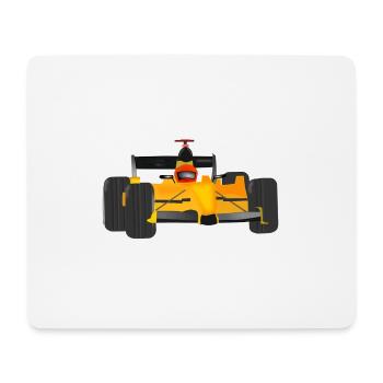 dragster racer automotive car racing car3 - Mouse Pad (horizontal) - white - Front