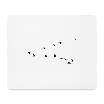 b i r d142 - Mousepad (Querformat) - Weiß - Vorne