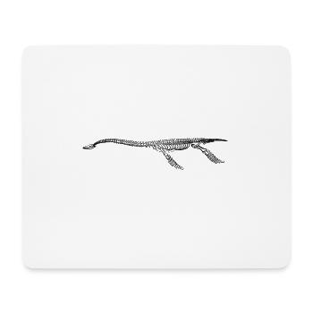 dino 60 - Mousepad (Querformat) - Weiß - Vorne