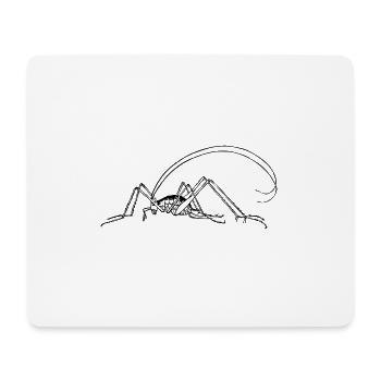 heusch 12 - Mousepad (Querformat) - Weiß - Vorne