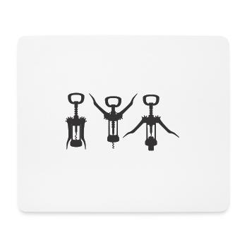 Flaschenöffner - Mousepad (Querformat) - Weiß - Vorne