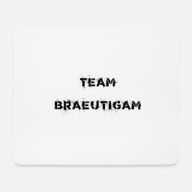 Junggesellenabschied - Mousepad (Querformat) - Weiß
