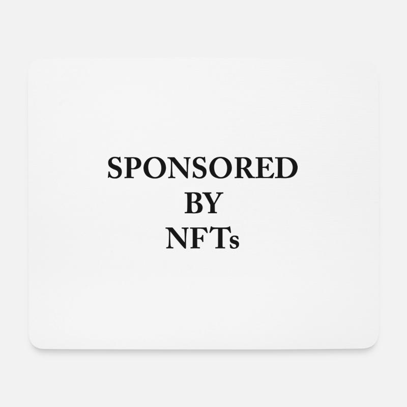 NFT 4 - Mousepad (Querformat) - Weiß