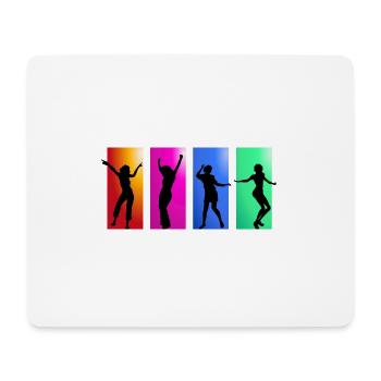 ballerina ballet dance dancer dance dancer yoga45 - Mouse Pad (horizontal) - white - Front