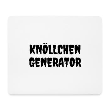 knöllchengenerator - Mousepad (Querformat) - Weiß - Vorne