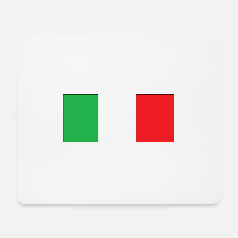 italia - Mousepad (Querformat) - Weiß