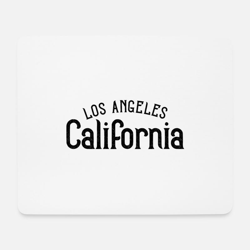 Los Angeles - Mousepad (Querformat) - Weiß