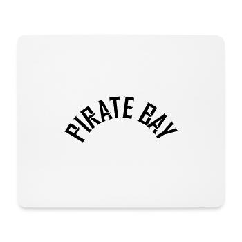 Baie des Pirates - Tapis de souris (format paysage) - blanc - Devant