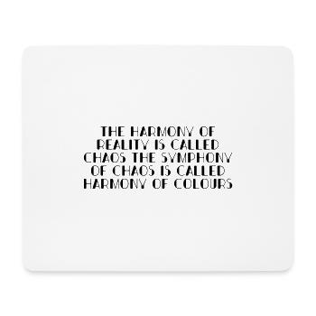Harmony of colours - Mousepad (Querformat) - Weiß - Vorne