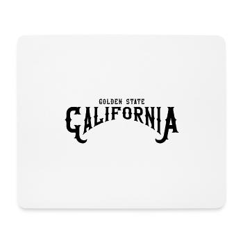Golden State California - Mouse Pad (horizontal) - white - Front