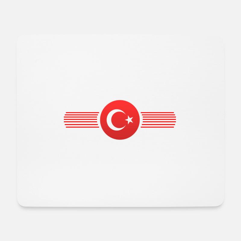 Türkei - Türkiye - Mousepad (Querformat) - Weiß