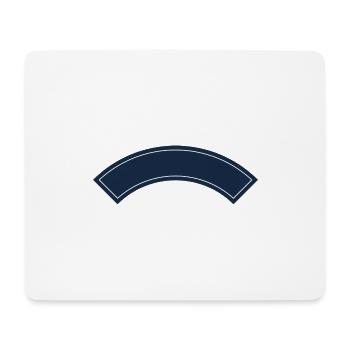 Bannière - Tapis de souris (format paysage) - blanc - Devant