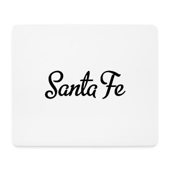 Santa Fe - Tapis de souris (format paysage) - blanc - Devant