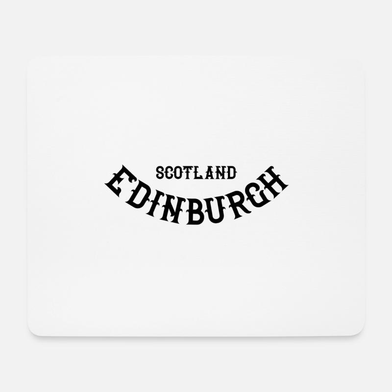 Scotland Edinburgh - Mousepad (Querformat) - Weiß