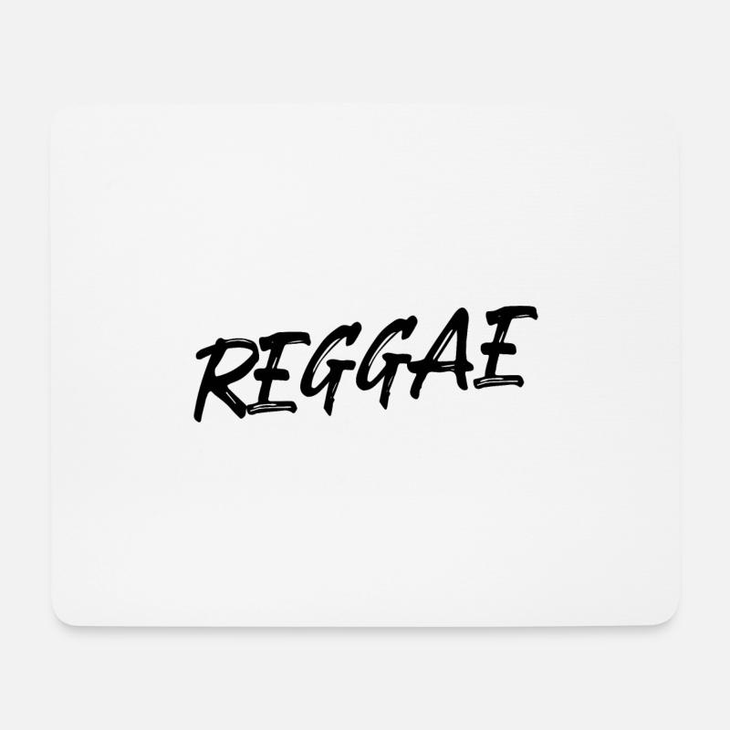 Reggae - Mousepad (Querformat) - Weiß