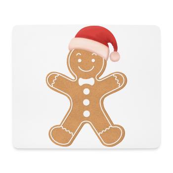 Lebkuchen Männchen Cookie - Mousepad (Querformat) - Weiß - Vorne