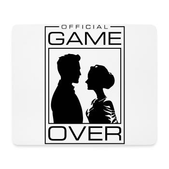 Jeu de couple de mariage sur le couple de mariage Jga - Tapis de souris (format paysage) - blanc - Devant