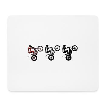 Motocross - Mouse Pad (horizontal) - white - Front