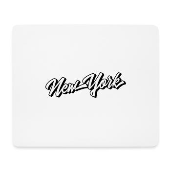 New York - Mousepad (Querformat) - Weiß - Vorne