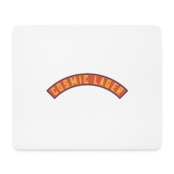 Cosmic Lager Banner - Mousepad (Querformat) - Weiß - Vorne