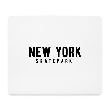New York Skate Park - Tapis de souris (format paysage) - blanc - Devant