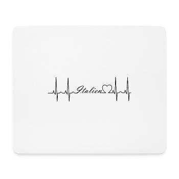 Italien - Mousepad (Querformat) - Weiß - Vorne