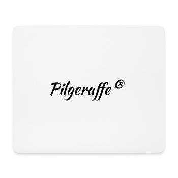 pilgeraffe - Mousepad (Querformat) - Weiß - Vorne