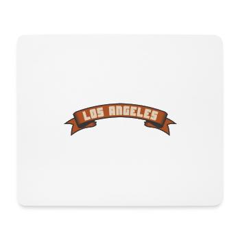 Los Angeles Banner - Mouse Pad (horizontal) - white - Front