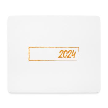 Prag 2024 - Mousepad (Querformat) - Weiß - Vorne