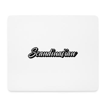Scandinavian - Mouse Pad (horizontal) - white - Front