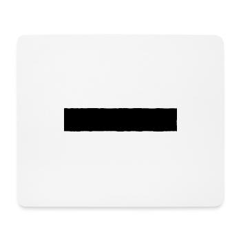 Bannière - Tapis de souris (format paysage) - blanc - Devant