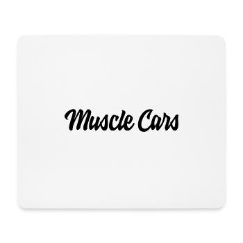 Muscle Cars - Tapis de souris (format paysage) - blanc - Devant
