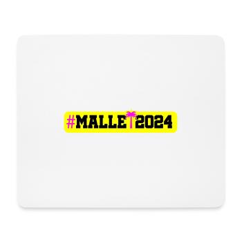 Malle 2024 - Mousepad (Querformat) - Weiß - Vorne
