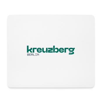 Berlin Kreuzberg - Simples, schönes Design - Mousepad (Querformat) - Weiß - Vorne