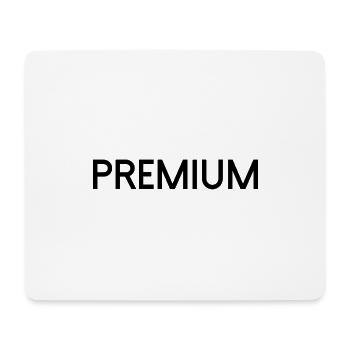 Premium font text - Mouse Pad (horizontal) - white - Front