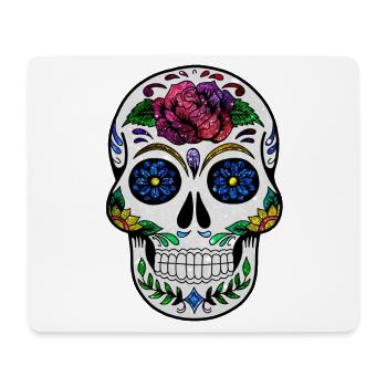 Kosmischer Schädel - Mousepad (Querformat) - Weiß - Vorne