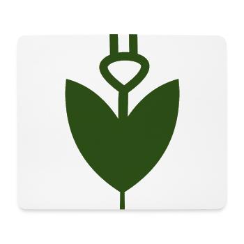 The electric flower - Mouse Pad (horizontal) - white - Front