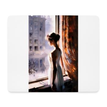 Ballet Girl - Mouse Pad (horizontal) - white - Front