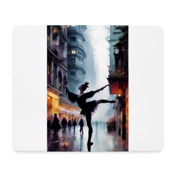 Ballerina - Mouse Pad (horizontal) - white - Front