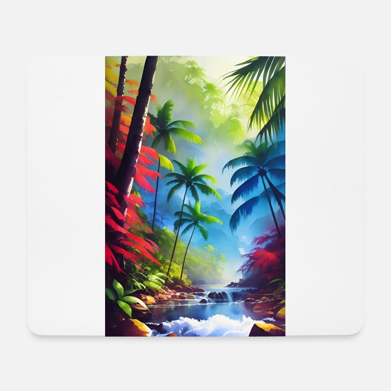 Caribbean - Mouse Pad (horizontal) - white