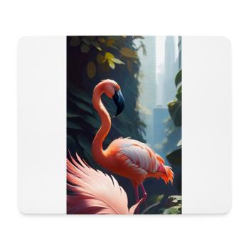Flamingo - Mouse Pad (horizontal) - white - Front