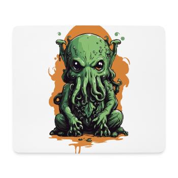 Spooky Cthulhu's Night Halloween Mysticism Design - Mouse Pad (horizontal) - white - Front