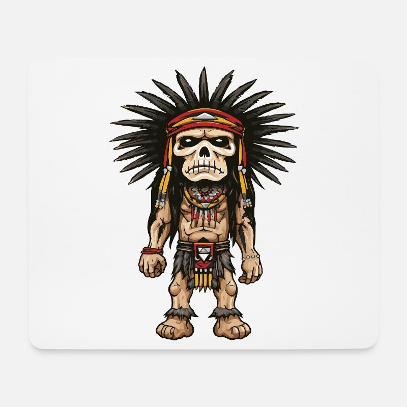Apache Indians - Mouse Pad (horizontal) - white