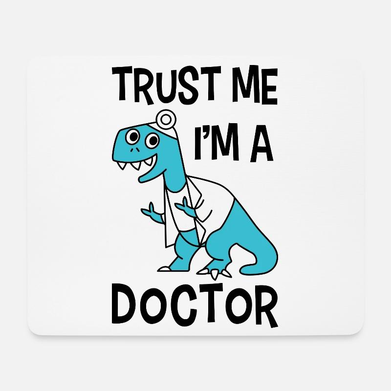 Arzt Doktor - Mousepad (Querformat) - Weiß