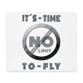 NO LIMIT kiting Gamer Sports extrêmes Piste de course - Tapis de souris (format paysage) - blanc - Devant