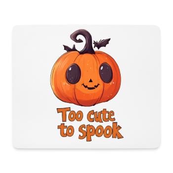 Trop mignon pour faire peur - Tapis de souris (format paysage) - blanc - Devant